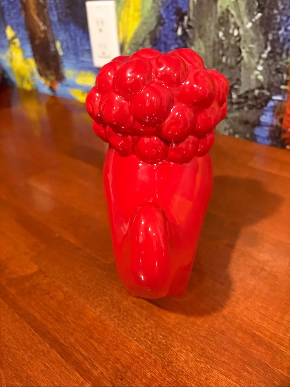 Stunning Vintage-Style Red Foo Dogs / Chinese Guardian Lion + A GIFT 🎁